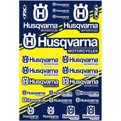 ensemble d'autocollants husqvarna