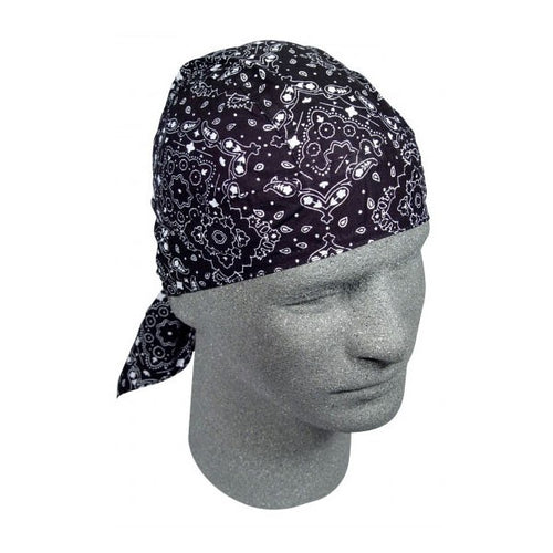 Paisley bandana beanie