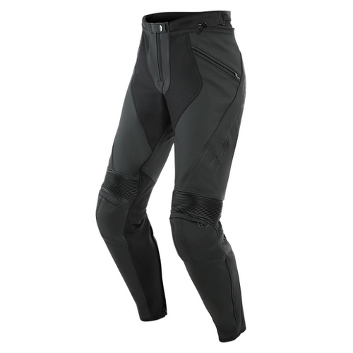 Pantalon de Moto Cuir Pony 3 Dainese Noir Femme 