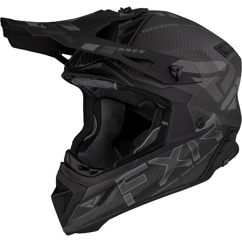 Casque de Snowcross Helium Carbon D-Ring - Liquidation||Snowcross Helmet Carbon Helmet with D-Ring - Clearance