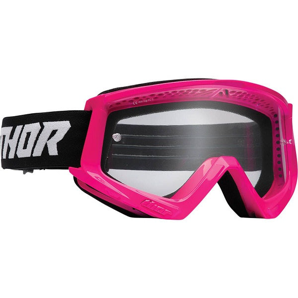 Thor Combat Racer Sand Goggles For ATV UTV Offroad Motocross Riding - Adult Size