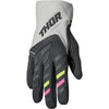 Gants de Motocross Spectrum Femme Gris/Noir de l'extérieur