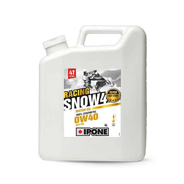 huile Ipone 100% Synthétique 0w40 Snow Racing 4 ||Ipone 100% Synthetic Snow Racing 4 Oil