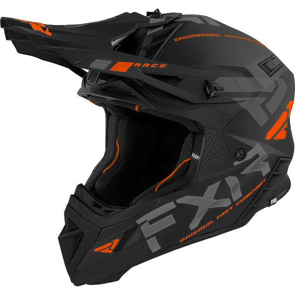 Casque de Snowcross Helium Race Div D-Ring - Liquidation||Snowcross HelmetHelium Race Div with D-Ring - Clearance