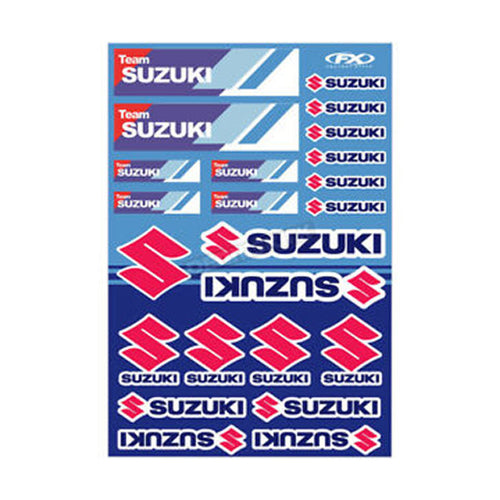 ensemble d'autocollants suzuki racing||suzuki racing sticker pack