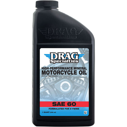 Huile Drag Specialties Minéral SAE 60||Drag Specialties Mineral SAE 60 Oil