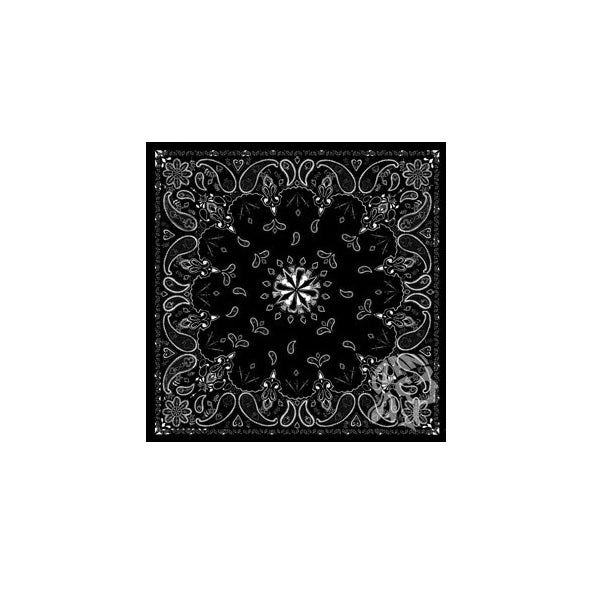 Bandana 3 en 1 Noir Paisley||Bandana 3 in 1 Black Paisley