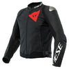 Manteau de Moto Dainese Sportiva Noir/Rouge côté avant