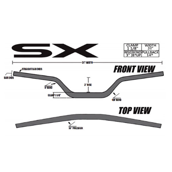 CFR SX Snowbike Bar