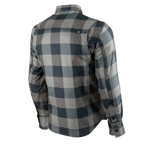 Chemise Moto Speed & Strength True Grift Grise - Dos