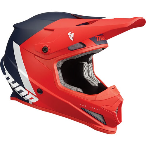 Casque Sector Chev Junior rouge