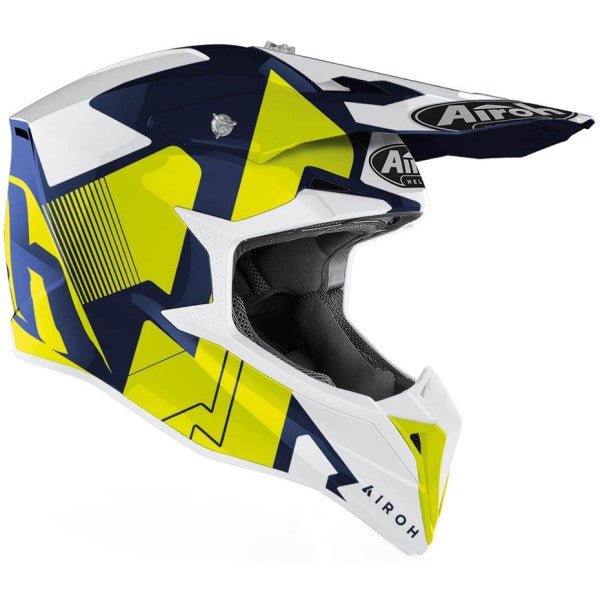 Casque Wraap jaune de droite