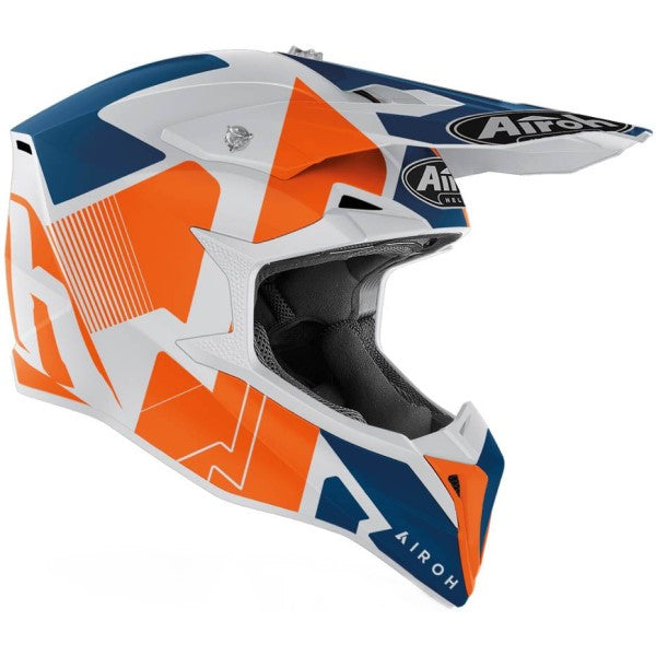 Casque Wraap orange de droite