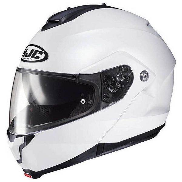 Casque Modulaire de Moto C91 Solid Blanc incliné de droite